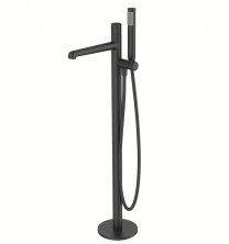 Напольный смеситель для ванны BelBagno UNO-FMT-NERO