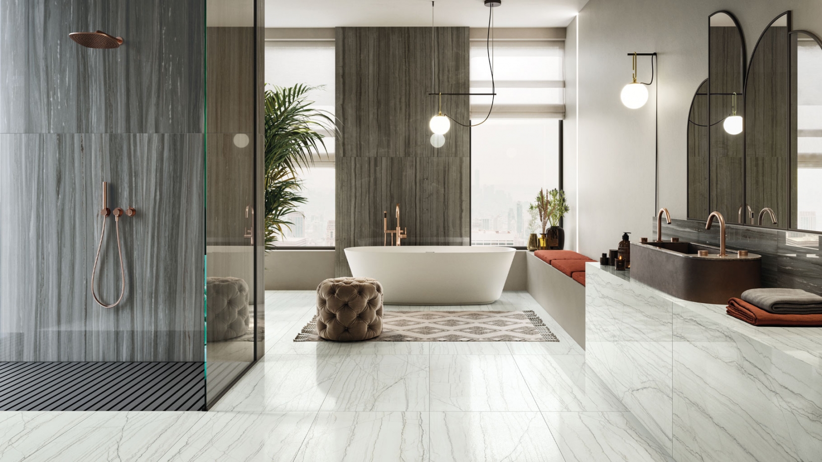 Керамогранит Италон Шарм Эдванс/ Charme Advance Платинум Уайт 60x120