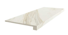 Ступень фронтальная ColiseumGres Треви/ Trevi White 33x90