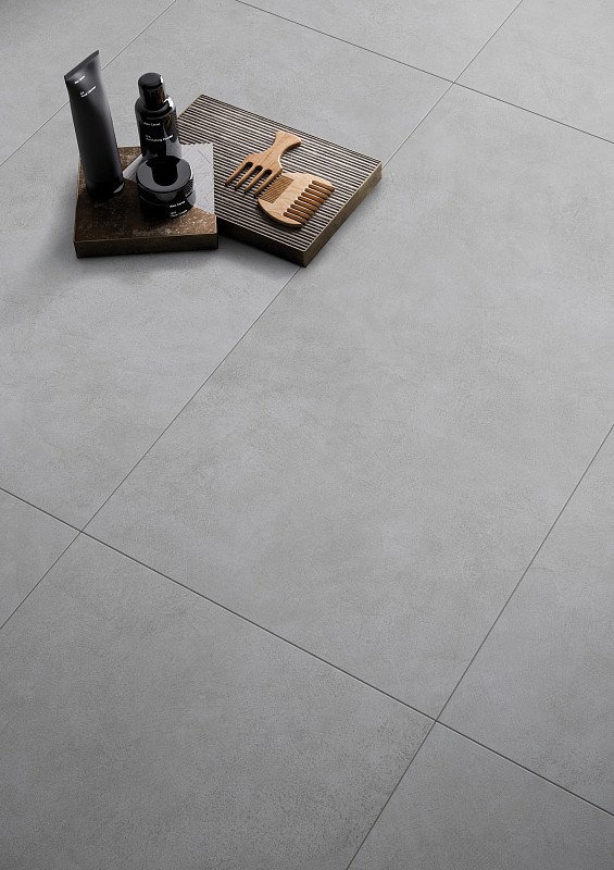 Керамогранит Vitra МикроЦемент/ MicroCement Светло-серый R10A K947813R 60x60
