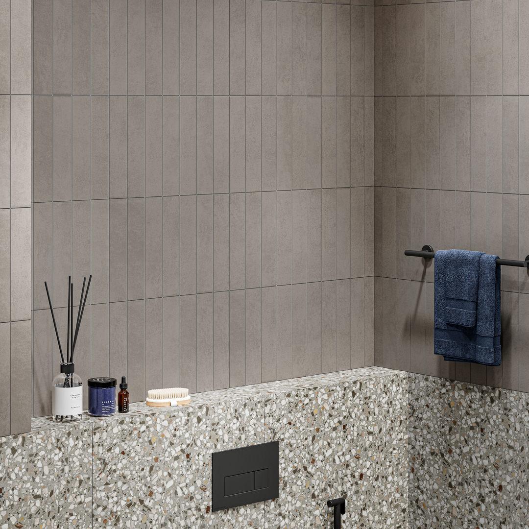 Керамическая плитка Kerama Marazzi 26304 Амстердам коричневый светлый матовая 6x28,5