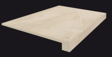 Ступень фронтальная ColiseumGres Капри/ Capri Bianco 33x45