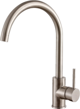 Смеситель для кухни Haiba HB70304-3, сталь
