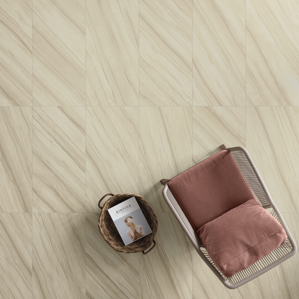 Ступень угловая левая ColiseumGres Треви/ Trevi Beige 33x90