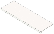 Ступень Италон Космос Грэй фронтальная 620070003041 серый 33x120