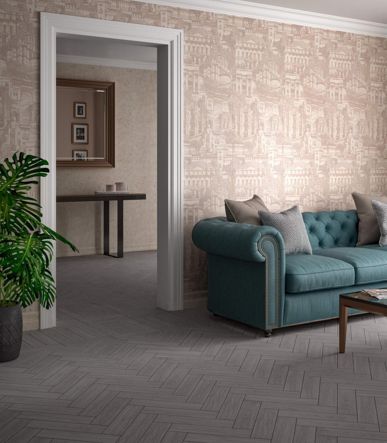 Керамогранит Kerama Marazzi SG402200N Листоне жёлтый 9,9x40,2