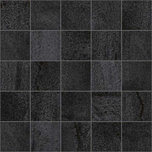 Мозаика (MM34034) Laparet Metallica мозаичный чёрный 25x25 матовый