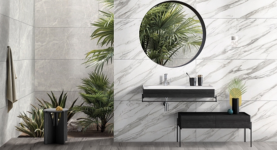 Мозаика Vitra МарблСэт/ MarbleSet Оробико Темный Греж R9 30x30 лаппатированный