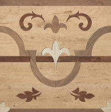 Декор Атлас Конкорд Италия Акси/ Axi Fascia Elegance 90x90 ANIS