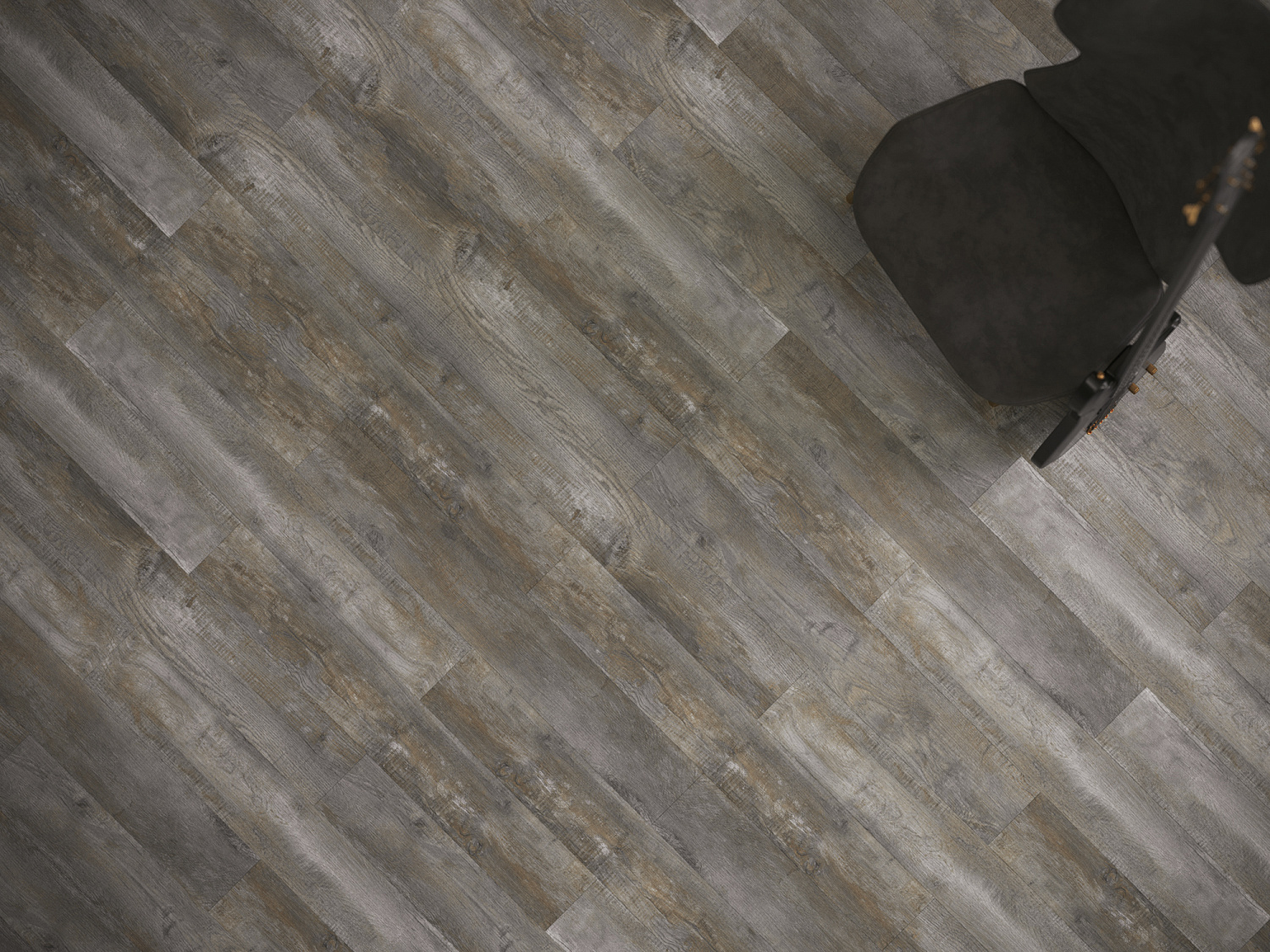 Плинтус ПВХ FineFloor Wood FF-1585 Дуб Окленд