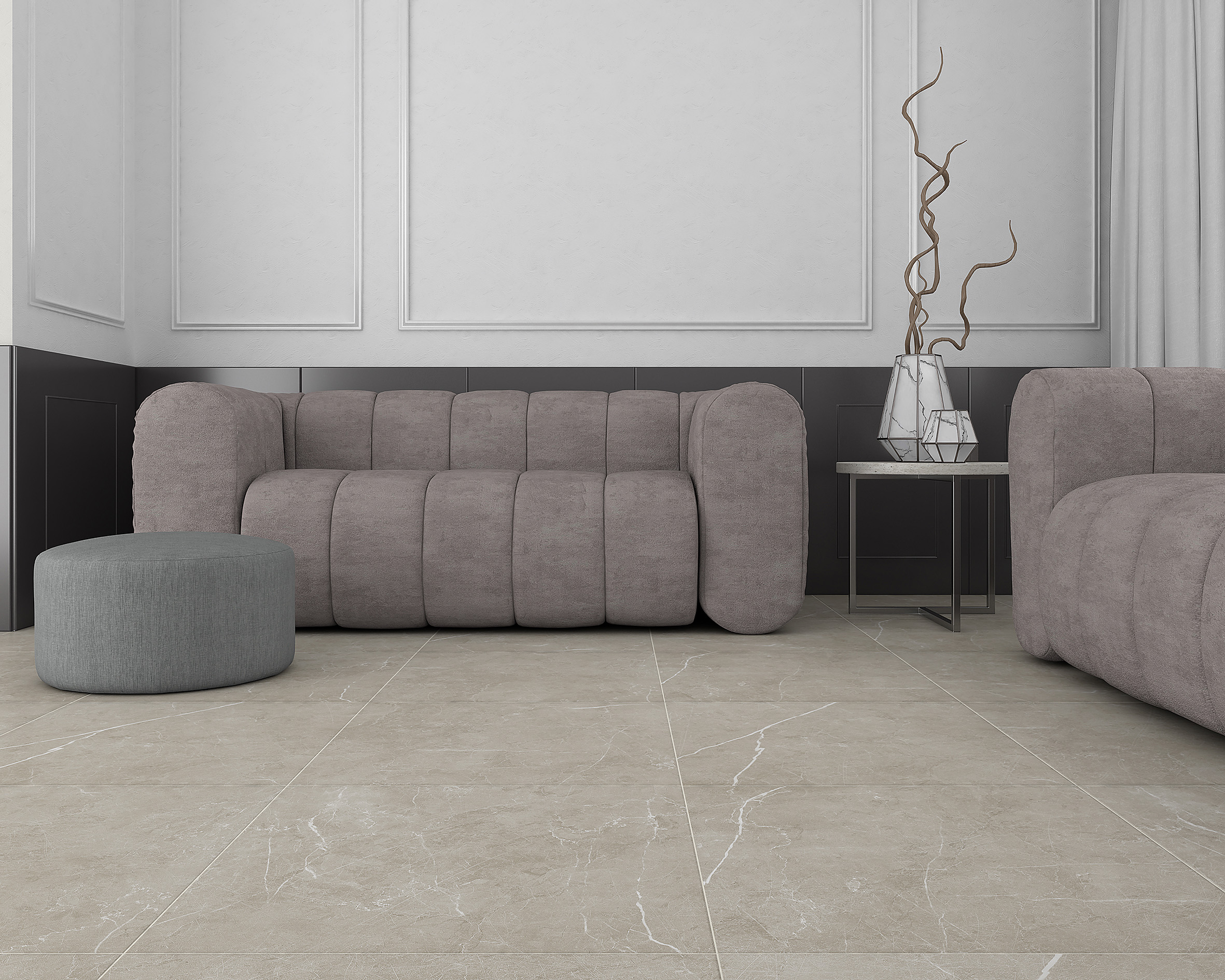 Керамогранит (SG645420R) Laparet Scandy табачный обрезной 60x60 матовый