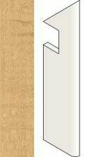 Ступень правая Атлас Конкорд Италия Хертвуд/ Heartwood Malt Battiscopa Sag.Dx AMAW 7.2x30