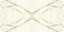 Керамогранит Атлас Конкорд Италия Marvel Calacatta Imperiale Lapp Macchia Aperta A4PI 75x150