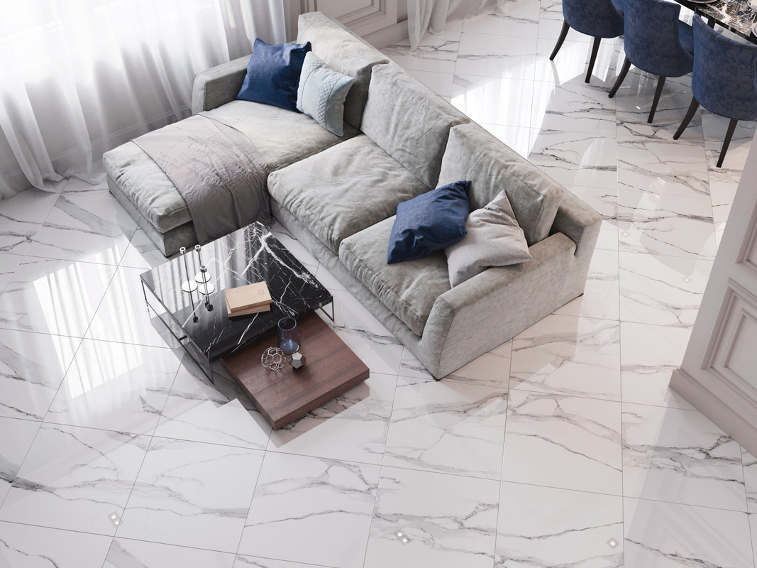 Керамогранит Старо Afyon Light Polished 60x60 кремовый