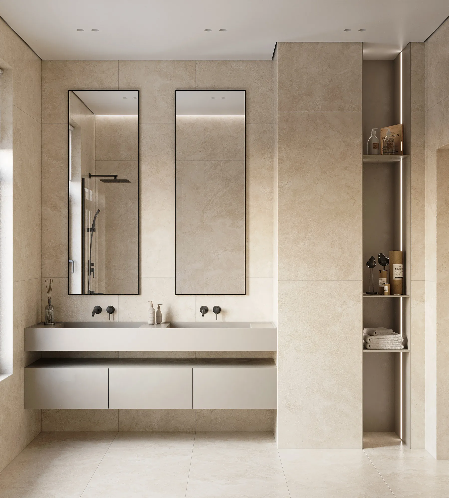 Керамогранит Аркадия Керамика RT6009-B Arawak White Matt Rustic Punch 60x60 белый