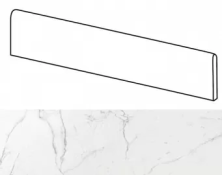 Плинтус Атлас Конкорд Италия Марвел/ Marvel Calacatta Battiscopa Lapp. AVXS 7.2x60