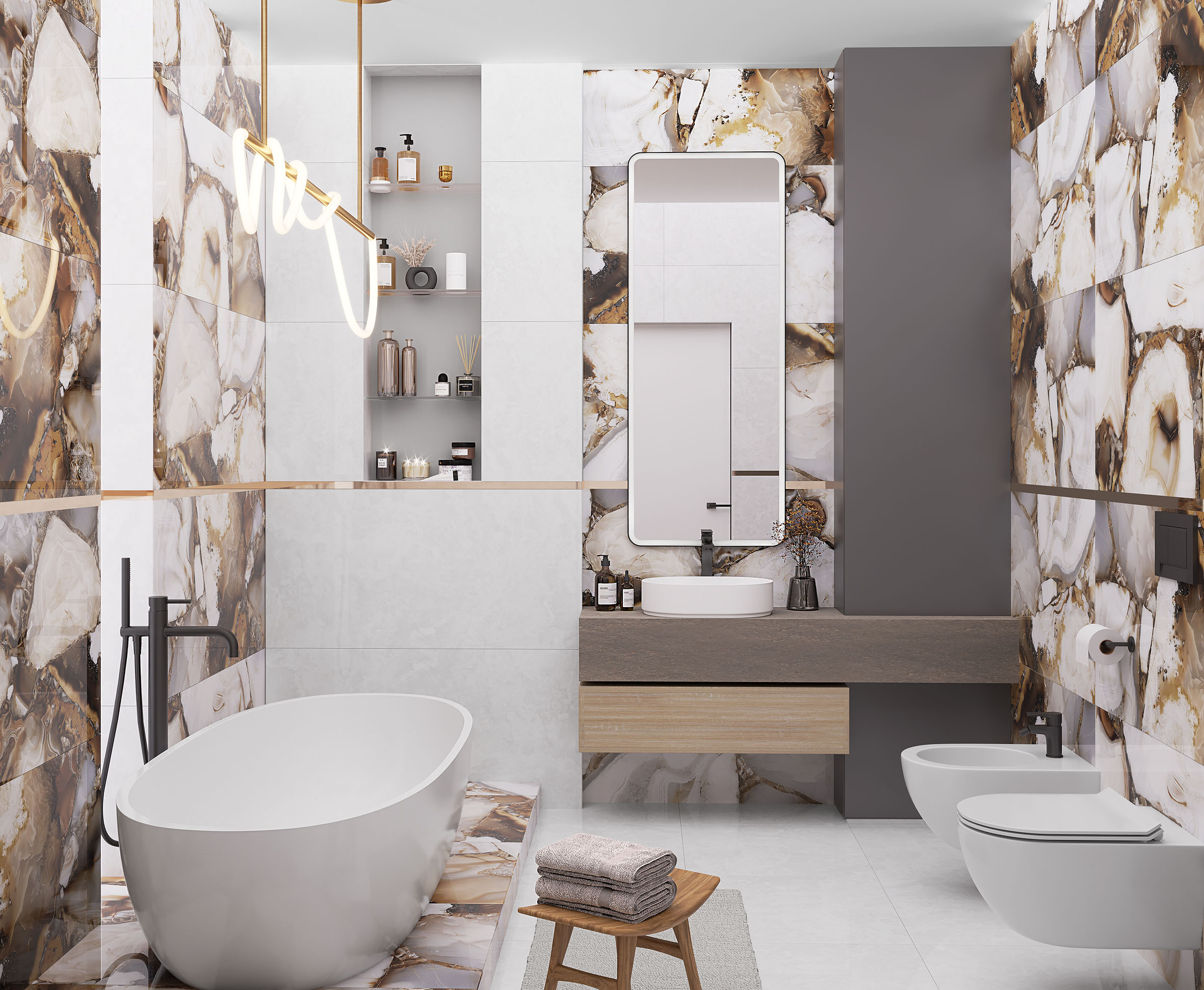 Керамогранит Laparet Sirius Gold 60x60 полированный