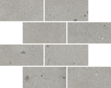 Мозаика Италон Авангард/ Avantgarde Сильвер Минибрик 610110001213 серый 23.7x29.5