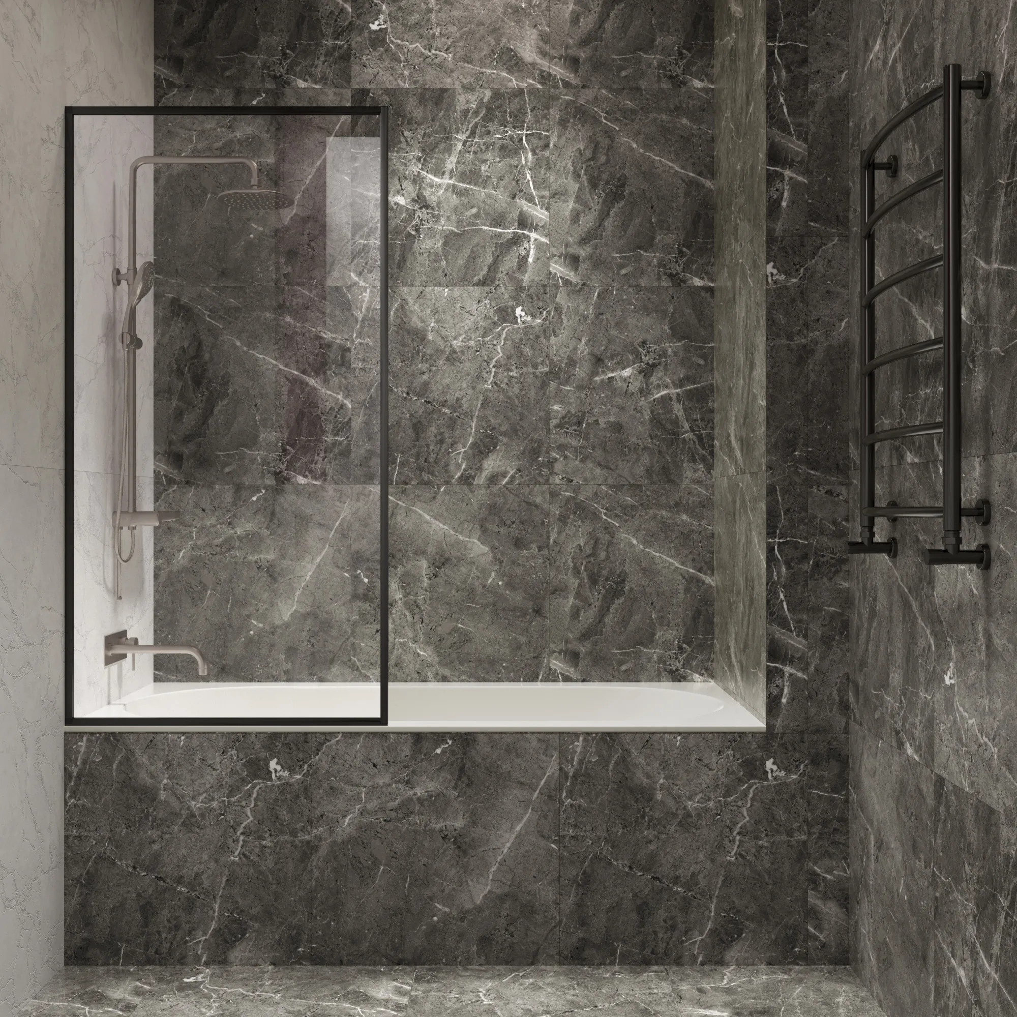 Керамогранит Аркадия Керамика RT6014-A Florencia Bianco Matt Rustic 60x60 белый