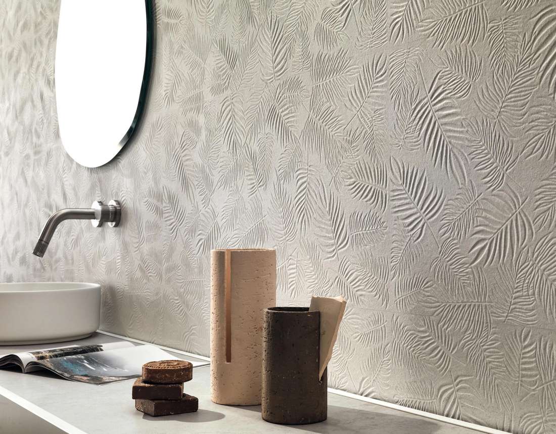 Керамическая плитка Атлас Конкорд Италия Italy 3Д Волл Карве/ 3D Wall Carve Chisel Ivory Matte 40x80 A574
