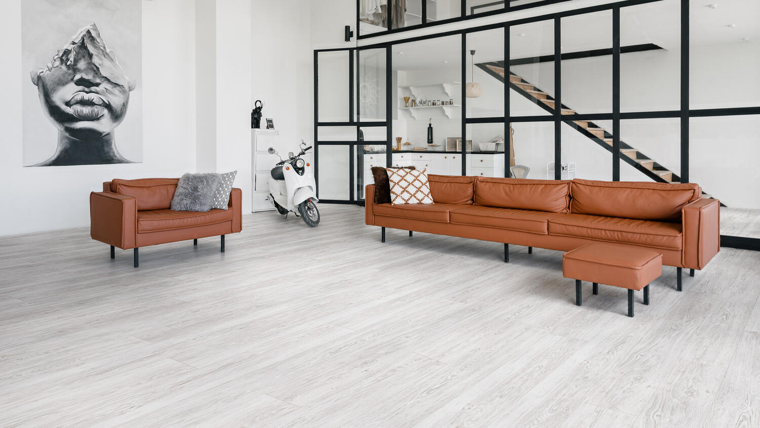 SPC ламинат Tarkett Element Click Biscuit Oak 277018004
