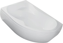 Акриловая ванна Aquanet Capri 170x110 L (с каркасом)