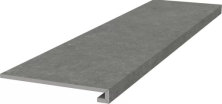 Ступень Kerama Marazzi KM6012G0161RGCF фронтальная клееная Касабланка HP серый темный матовый обрезной 33x119.5