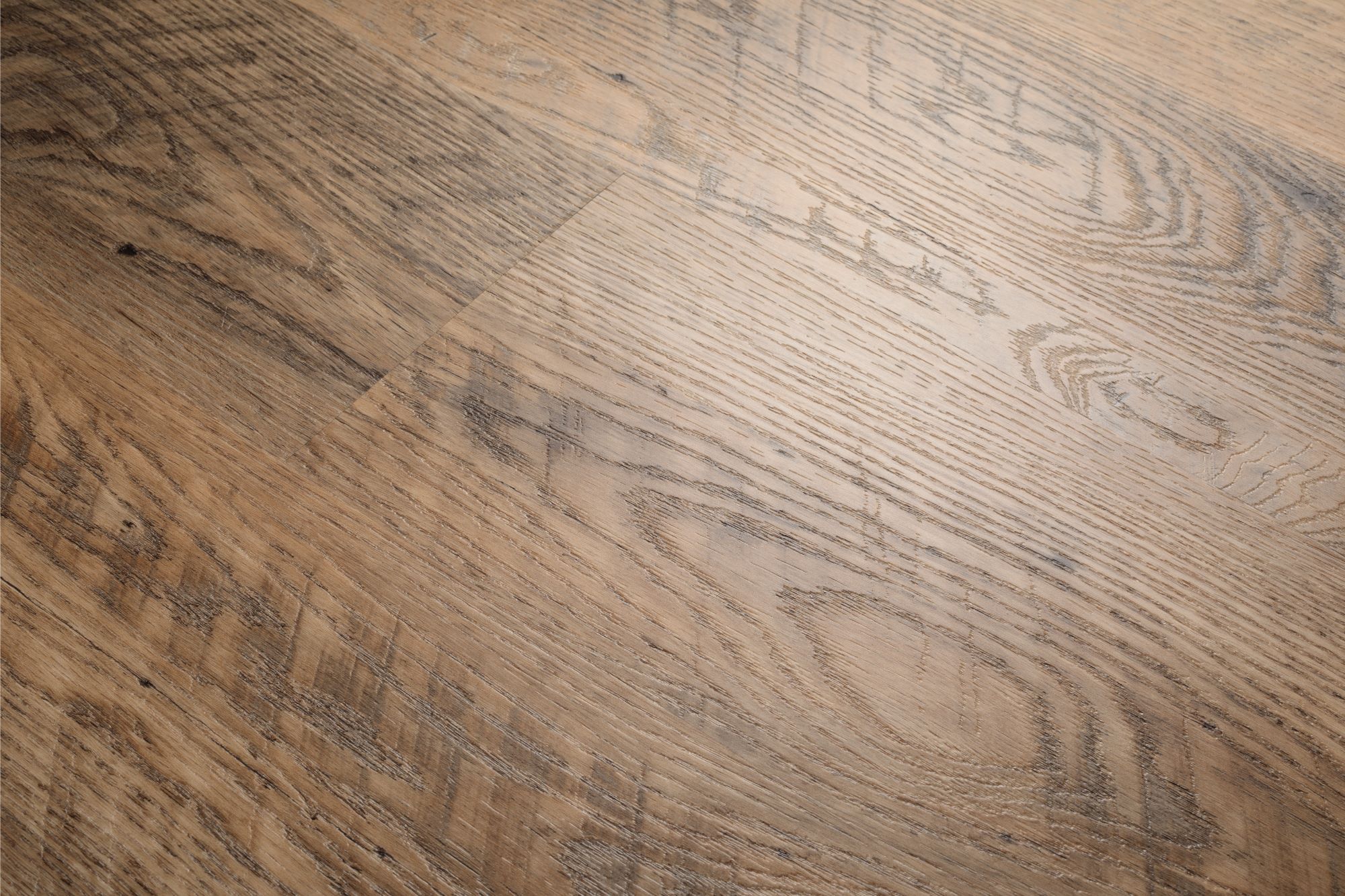 Кварцвиниловая плитка Aqua Floor Нано/ Nano AF3207N 1221x180 Дуб Светлый замковый кварц винил напольный