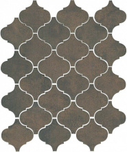 Керамическая плитка Kerama Marazzi 65004 Арабески котто коричневый 26x30