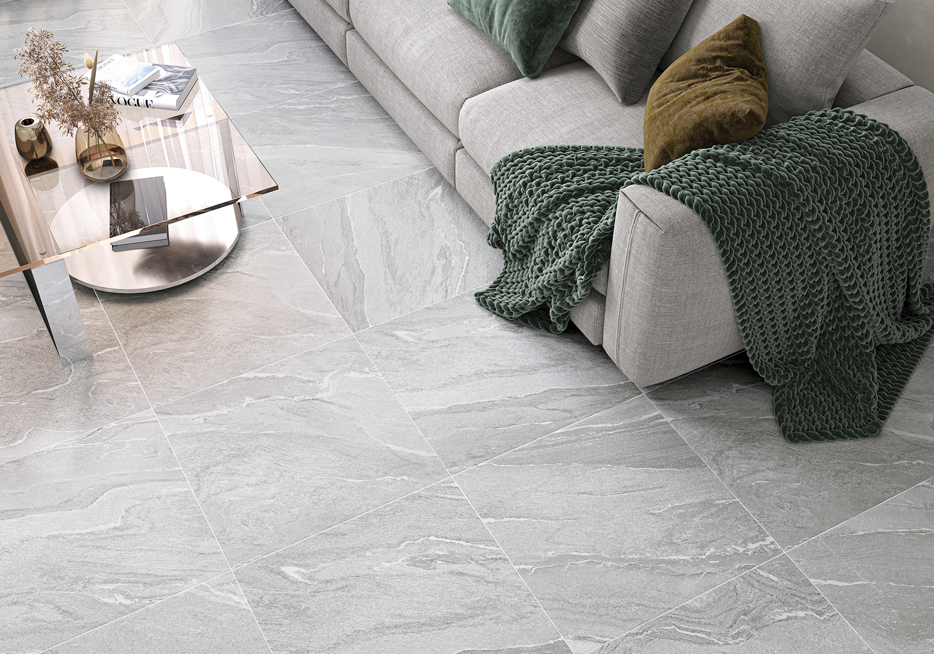 Керамогранит Альма Керамика Нексстоун/ Nexstone GFU6060NXT70R черный 60x60