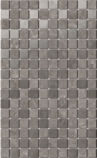Декор Kerama Marazzi MM6361 Гран Пале серый мозаичный 25x40