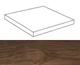 Ступень угловая правая Атлас Конкорд Италия Этик/ Etic Palissandro Scalino Angolare Dx ANAJ 22.5x22.5