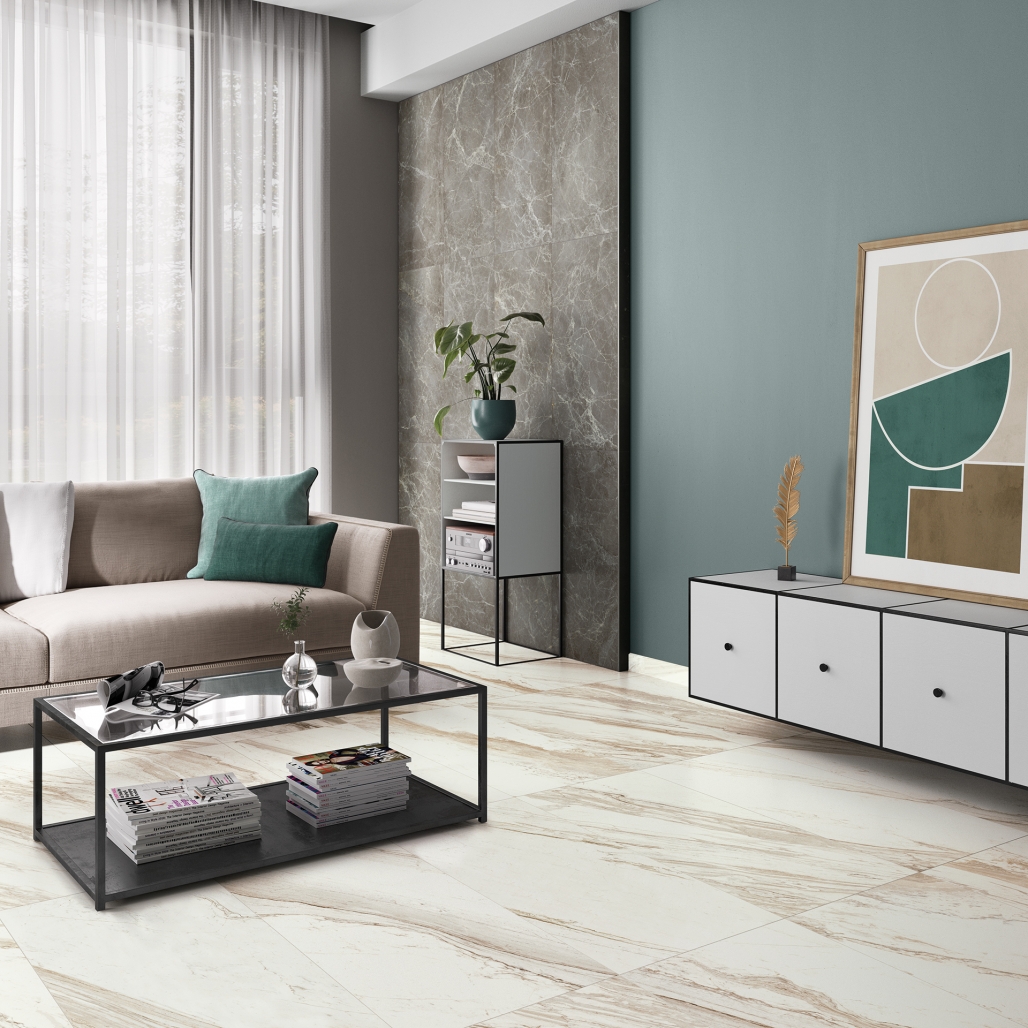 Ступень угловая левая ColiseumGres Треви/ Trevi Beige 33x90