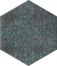 Декор Kerama Marazzi VT\A560\SG23036N Гроссето синий 20x23.1