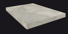 Ступень угловая правая ColiseumGres Капри/ Capri Grigio 33x45