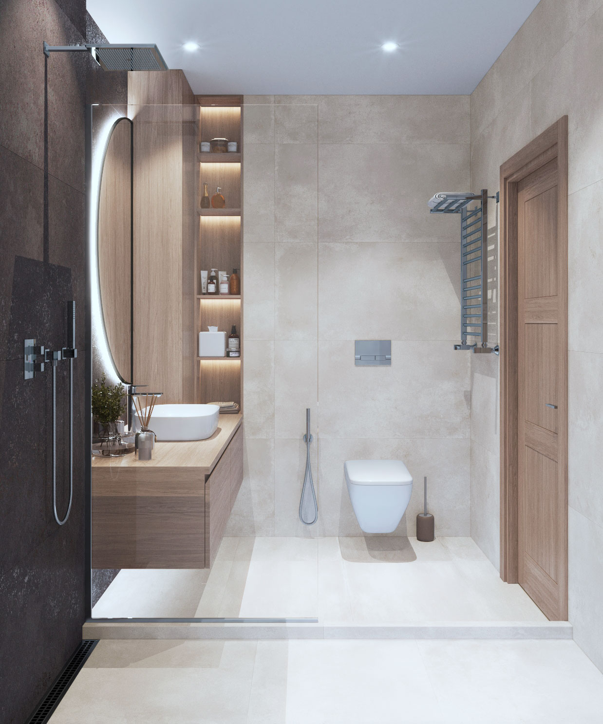 Керамогранит Старо Слим Concrete 5mm Matt 60x120 серый