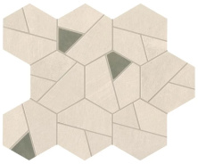 Мозаика Атлас Конкорд Италия Буст Про/ Boost Pro Ivory Mosaico Hex Olive 25x28.5 A0QN