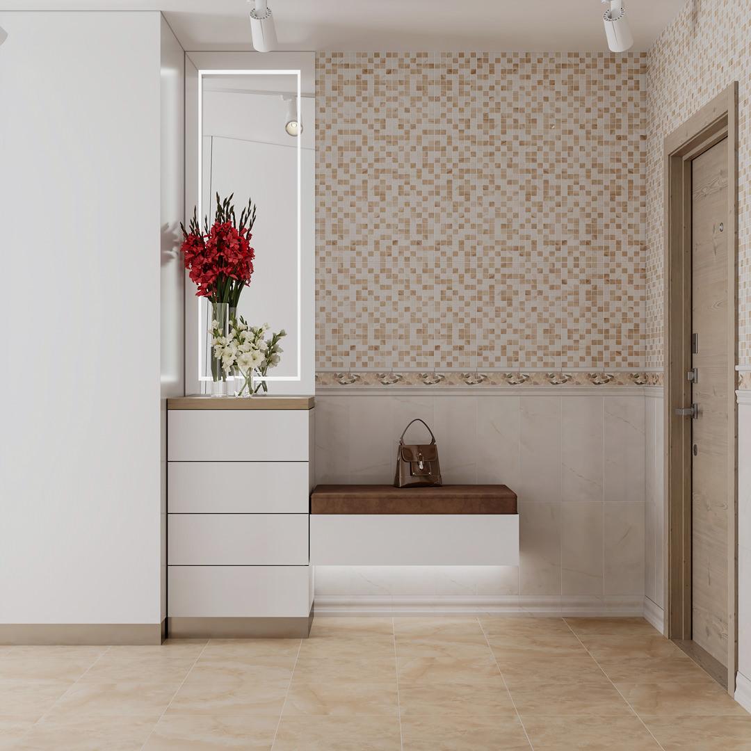 Декор Kerama Marazzi MM7218 Стеллине мозаичный 20x50