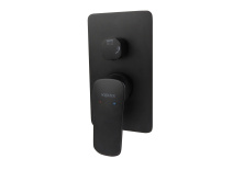 Смеситель для ванны Aquatek (внешняя и скрытая часть) матовый черный AQ1046MB ВЕГА