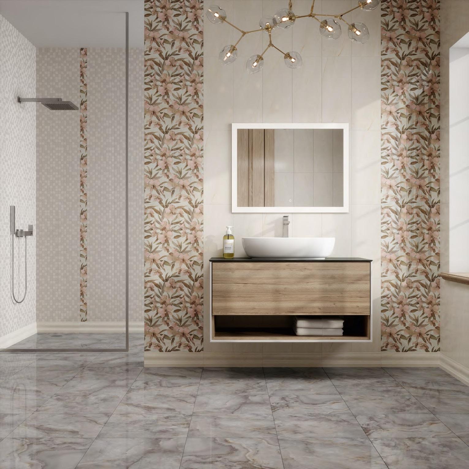 Декор Kerama Marazzi MM7218 Стеллине мозаичный 20x50