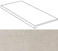 Ступень Атлас Конкорд Италия Коне/ Kone Silver Scalino AAK5 33x60