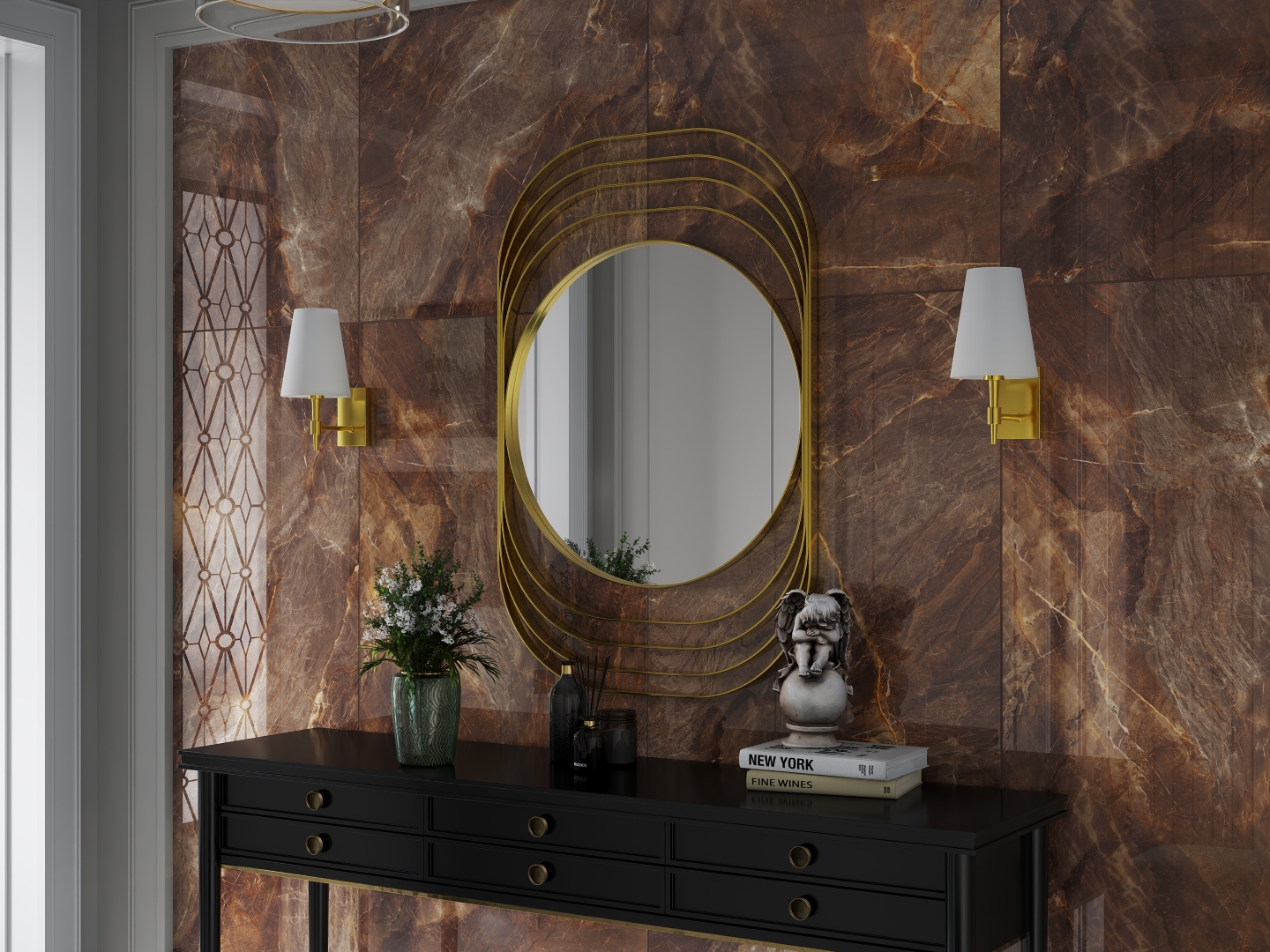 Керамогранит Onlygres MOGXL3003 Мрамор ИксИксЭль/ Marble XXL Beige 80x160 бежевый