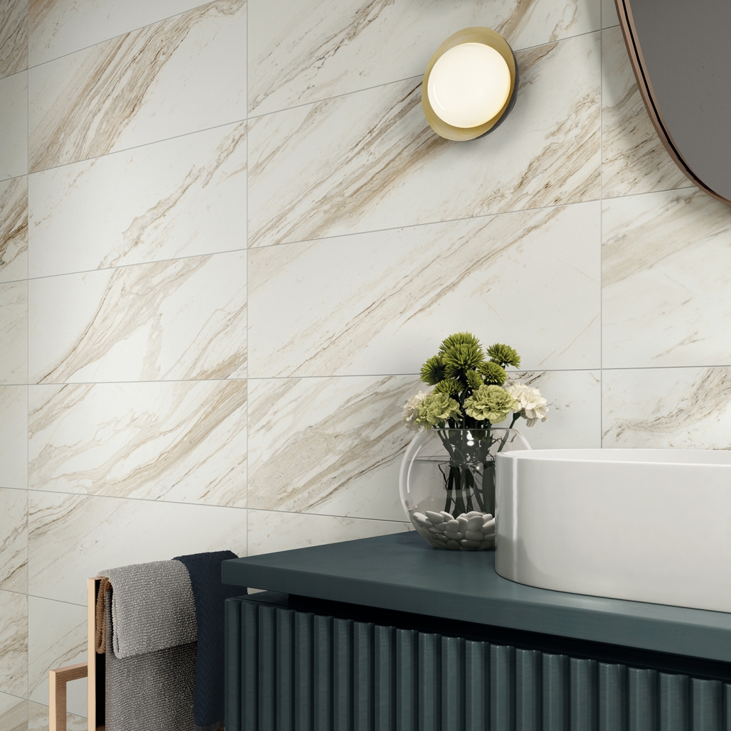 Ступень угловая левая ColiseumGres Треви/ Trevi Beige 33x90