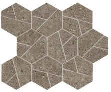 Мозаика Атлас Конкорд Италия Буст Стоун/ Boost Stone Taupe Mosaico Hex 25x28.5 A7CX