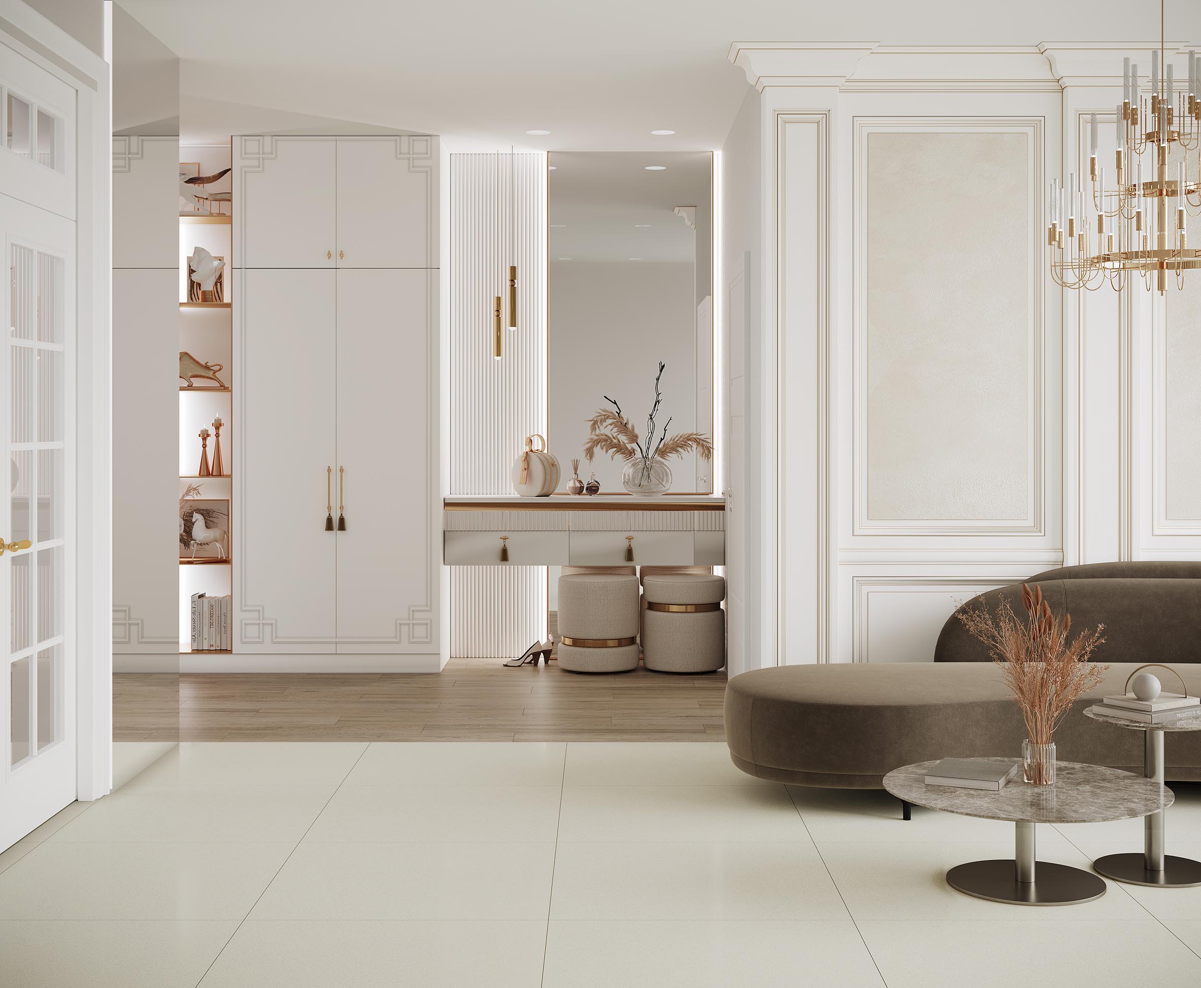 Керамогранит Laparet Prism Ivory 80x80 лаппатированный