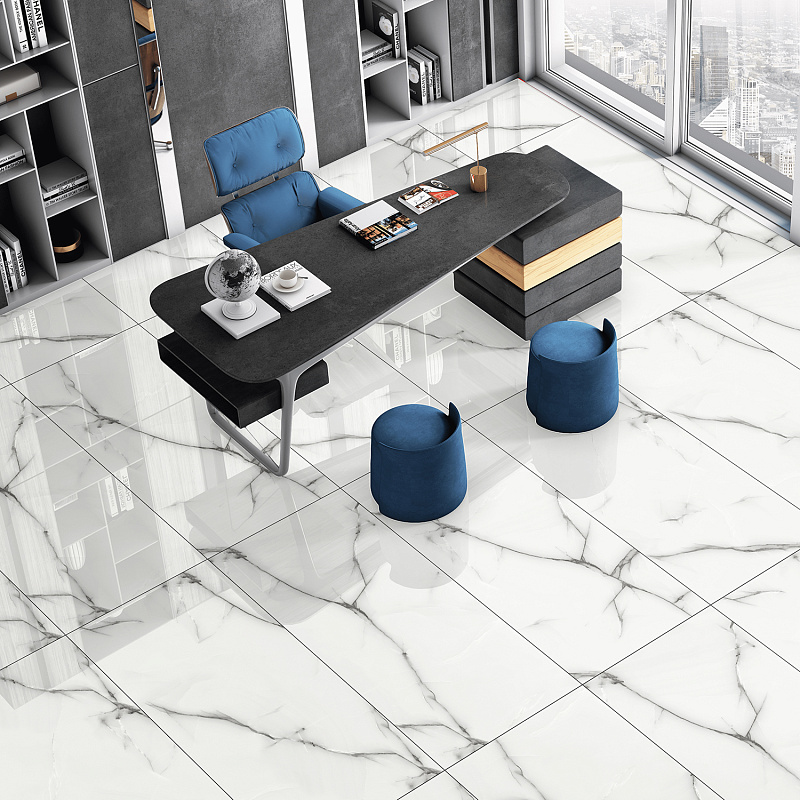 Керамогранит Азарио Onyx Sky 60x60 Glossy P105082160G белый