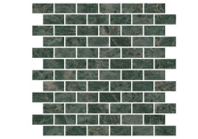 Мозаика Kerama Marazzi Эвора мозаичный зеленый глянцевый 30x32