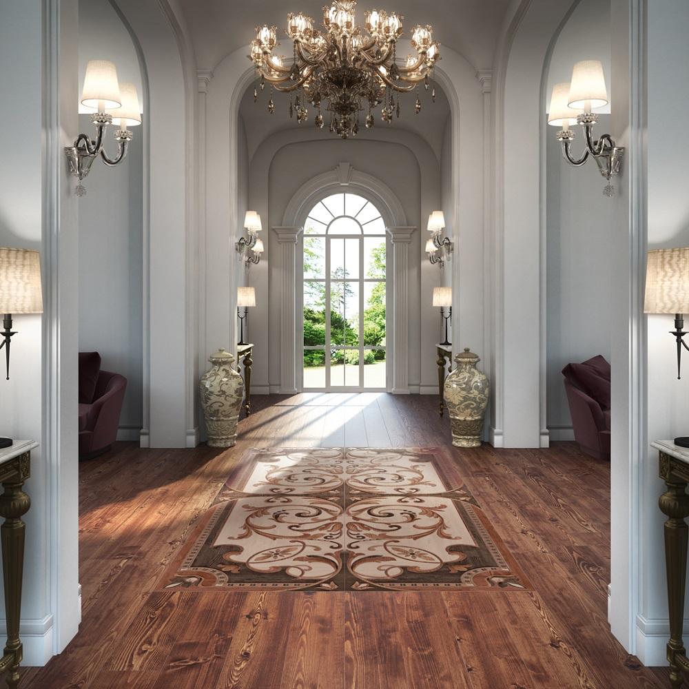 Декор Kerama Marazzi DD570600R Гранд Вуд декорированный обрезной 80x160