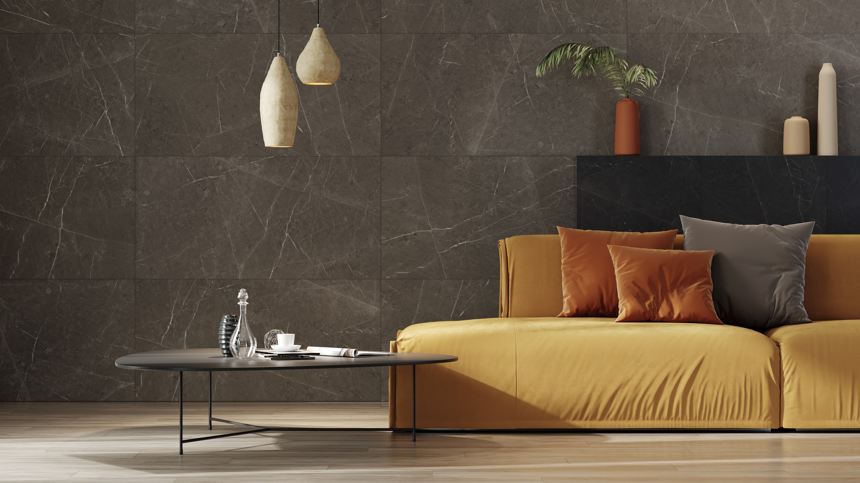 Керамогранит Skala White 60x120 K-2201/MR/600x1200x10