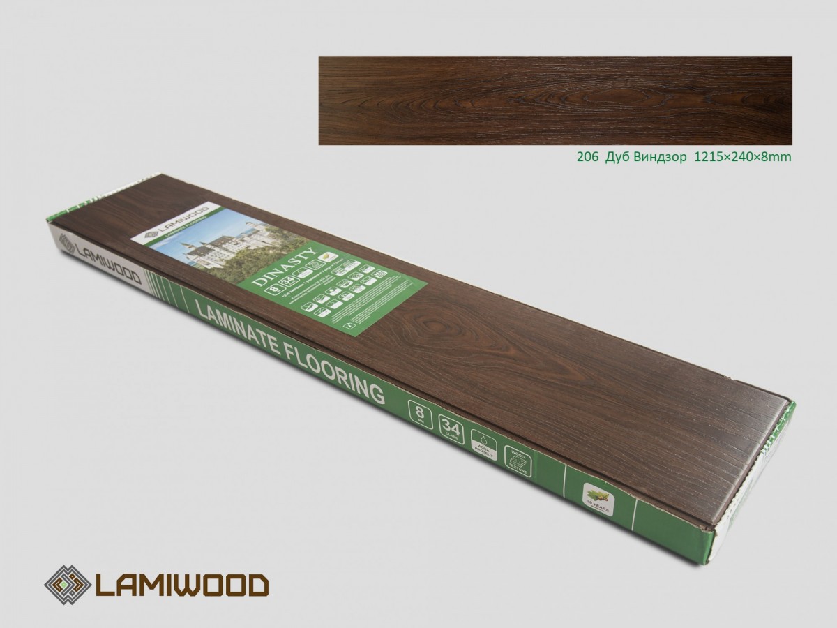 Ламинат LAMIWOOD DINASTY 207 Дуб Ротшильд 24x121.5